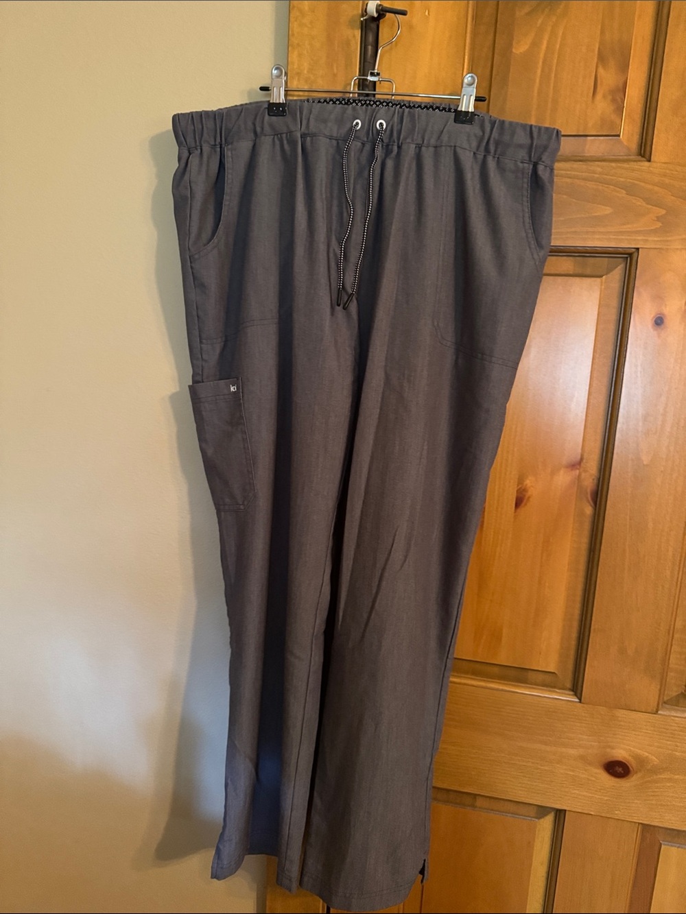 koi Women's Charcoal Gray Drawstring Jogger Pants